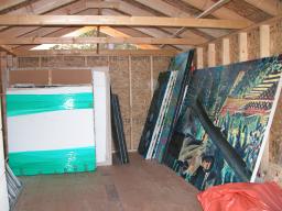 shed getting art